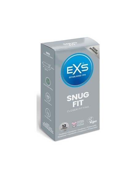 Préservatifs étroits Snug Fit x12
