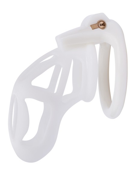 Cage de chasteté Skelly L 11 x 3.6cm Blanche