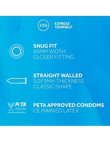 Préservatifs Snug Fit 49mm x12