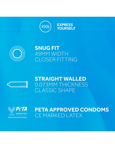 Préservatifs Snug Fit 49mm x12