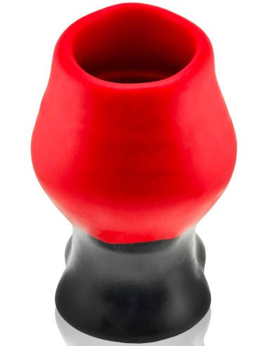 Plug Tunnel Colossus Pighole XXXXL 17 x 13.5 cm Noir-Rouge