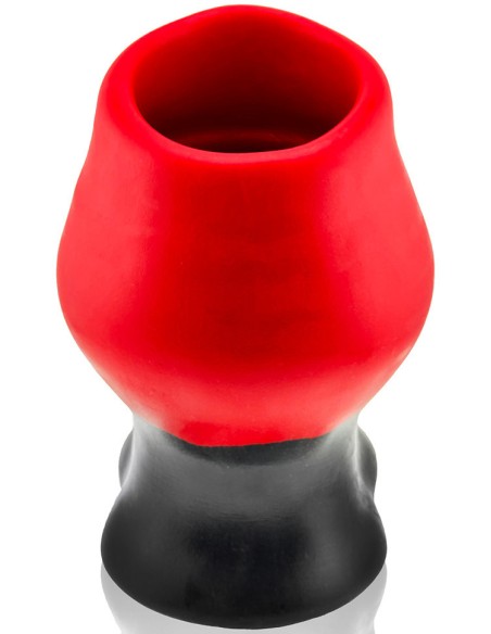 Plug Tunnel Colossus Pighole XXXXL 17 x 13.5 cm Noir-Rouge
