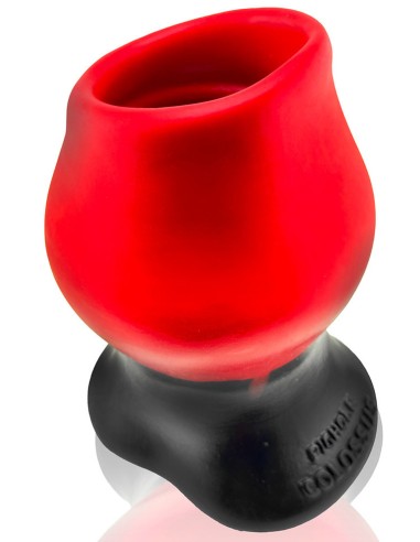 Plug Tunnel Colossus Pighole XXXXL 17 x 13.5 cm Noir-Rouge