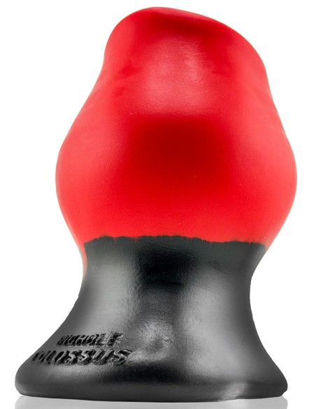 Plug Tunnel Colossus Pighole XXXXL 17 x 13.5 cm Noir-Rouge