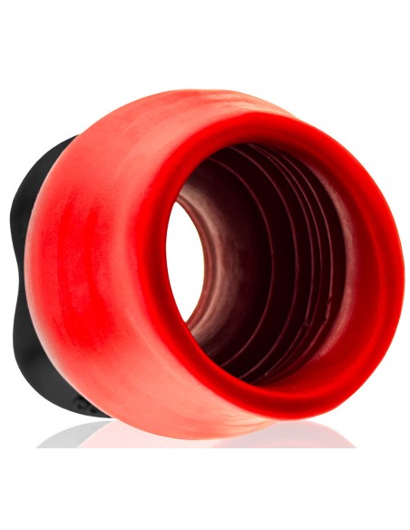 Plug Tunnel Colossus Pighole XXXXL 17 x 13.5 cm Noir-Rouge