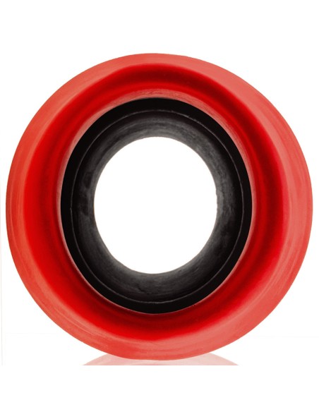 Plug Tunnel Colossus Pighole XXXXL 17 x 13.5 cm Noir-Rouge