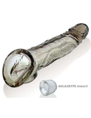 Gaine de pénis Coach 15 x 4.5 cm Grise