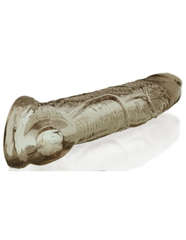 Gaine de pénis Coach 15 x 4.5 cm Grise