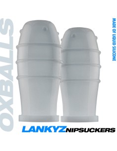 Suce-Tétons Lankyz 20 mm Blancs