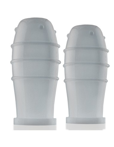 Suce-Tétons Lankyz 20 mm Blancs