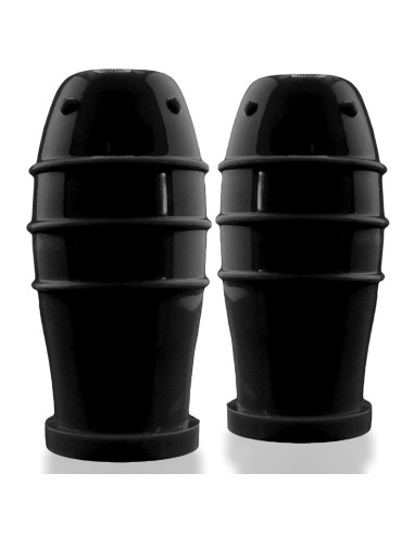 Suce-Tétons Lankyz 20 mm Noirs