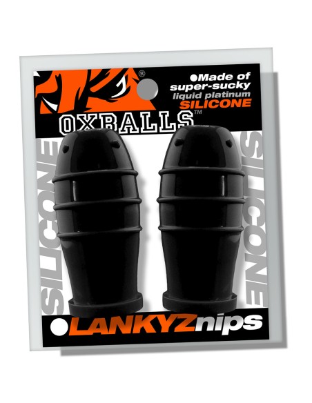 Suce-Tétons Lankyz 20 mm Noirs