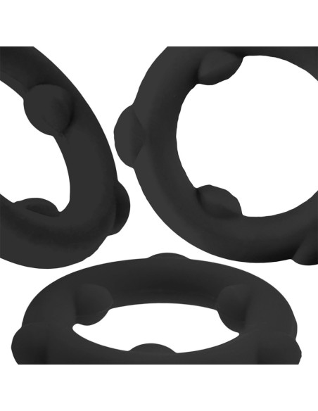 Cockring Spinner 25 mm Noir