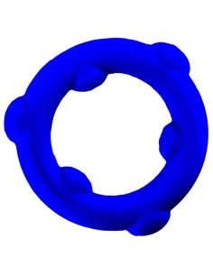 Cockring Spinner 25 mm Bleu
