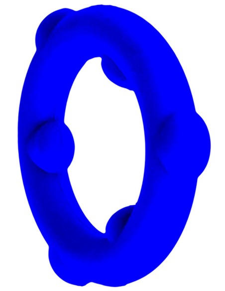 Cockring Spinner 25 mm Bleu