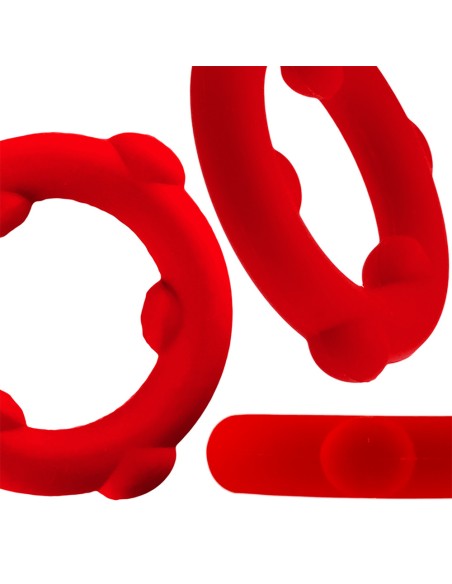 Cockring Spinner 25 mm Rouge