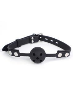 Bâillon Boule Percée Breathfive 40mm Noir