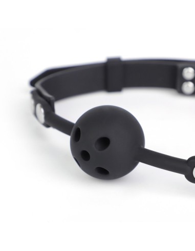 Bâillon Boule Percée Breathfive 40mm Noir