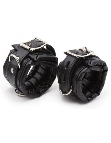 Menottes avec Ventouse Strongcup Noires