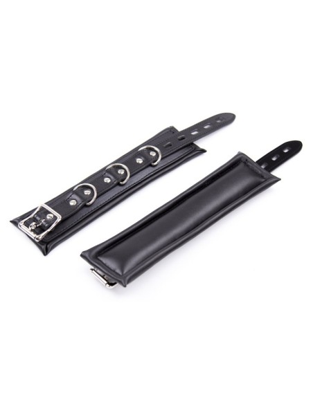 Menottes avec Ventouse Strongcup Noires