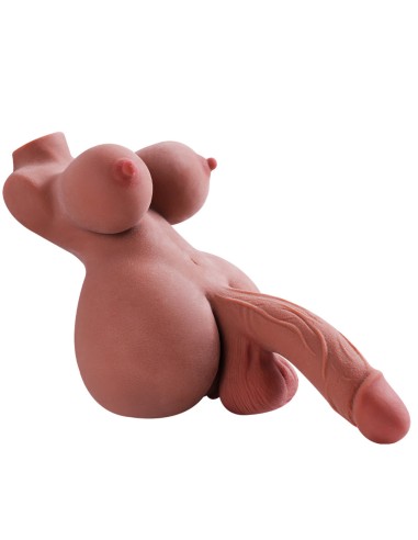 Masturbateur Futapussy Vulve et Anus Marron