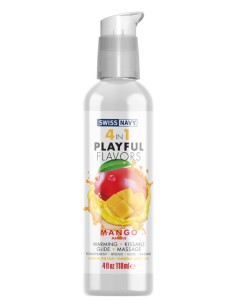 Lubrifiant 4 en 1 Playful Flavors 118ml Mangue