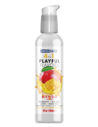 Lubrifiant 4 en 1 Playful Flavors 118ml Mangue