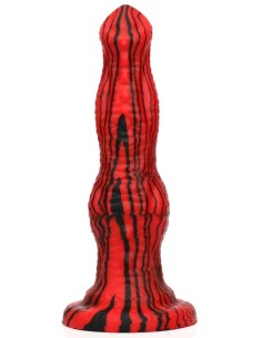 Gode Fantasy Pytkor 20 x 5.7cm Rouge et Noir