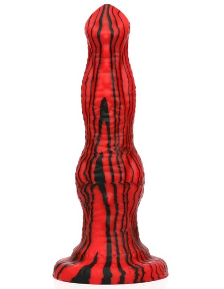 Gode Fantasy Pytkor 20 x 5.7cm Rouge et Noir