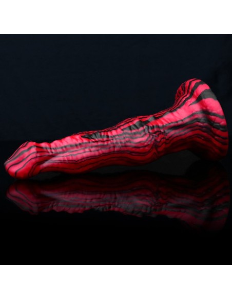 Gode Fantasy Pytkor 20 x 5.7cm Rouge et Noir