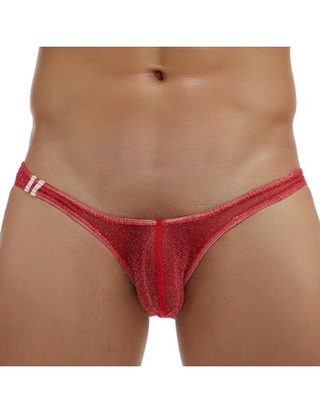 Slip Minicut Rouge pailleté