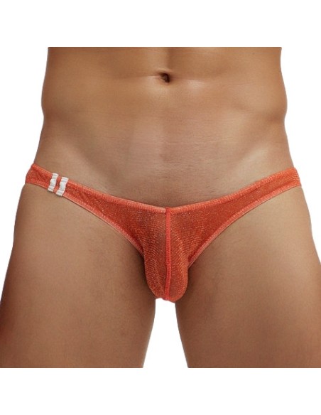 Slip Minicut Orange pailleté