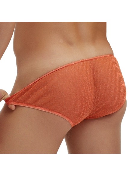 Slip Pailleté Minicut Orange