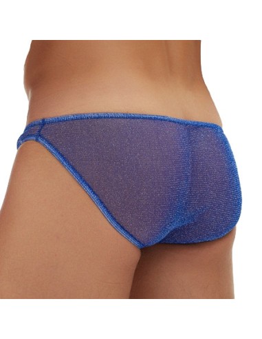 Slip Pailleté Minicut Bleu