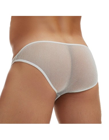 Slip Pailleté Minicut Blanc