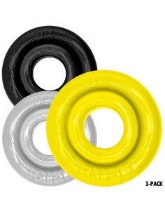 Lot de 3 Cockrings Rimringz Colorés