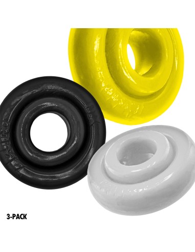 Lot de 3 Cockrings Rimringz Colorés