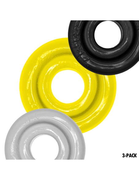 Lot de 3 Cockrings Rimringz Colorés