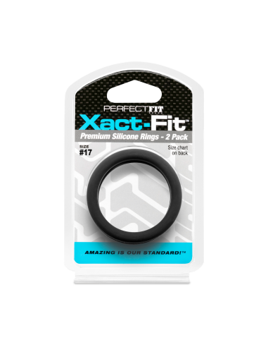 Lot de 2 Cockrings Xact-Fit n°17 - Diamètre 43mm