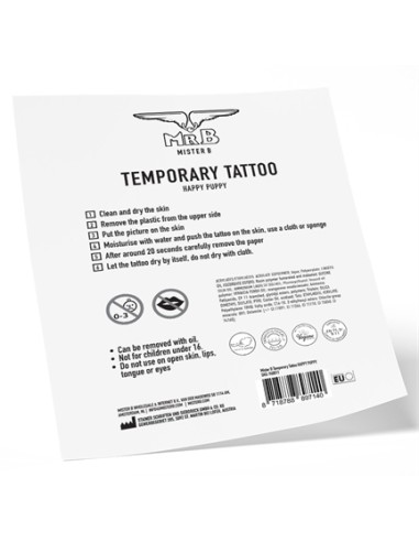 Tatouage éphémère PUPPY 10 x 15cm