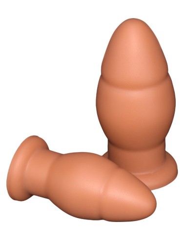 Plug Silicone Kindtoo M 17 x 8cm Orange - PLUG ANAL SILICONE - 2