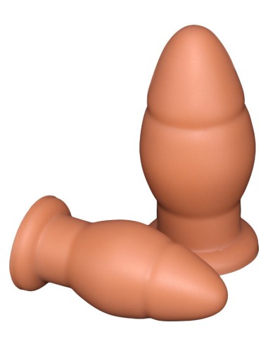 Plug Silicone Kindtoo S 15 x 7.4cm Orange - PLUG ANAL SILICONE - 2