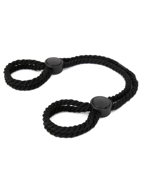 Menottes Doubles en Corde Dualpurpose Noires