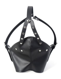 Masque avec Bâillon-Boule Gagown Noir