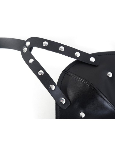 Masque avec Bâillon-Boule Gagown Noir