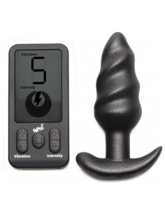 Plug vibrant Swirl Butt 9.5 x 3.6cm