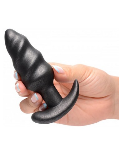 Plug vibrant Swirl Butt 9.5 x 3.6cm