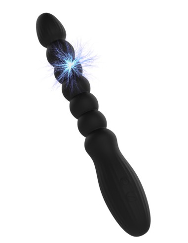 Chapelet Anal Vibrant Électro Schockbeads 12 x 2.4cm