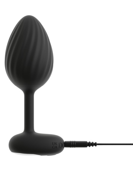 Lot de 3 Plugs vibrants Vrillass Noirs 10 Vibrations