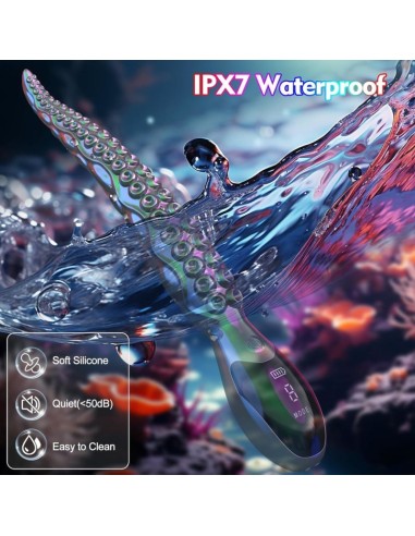 Gode Poignée Vibrant Litak 19 x 3.6cm